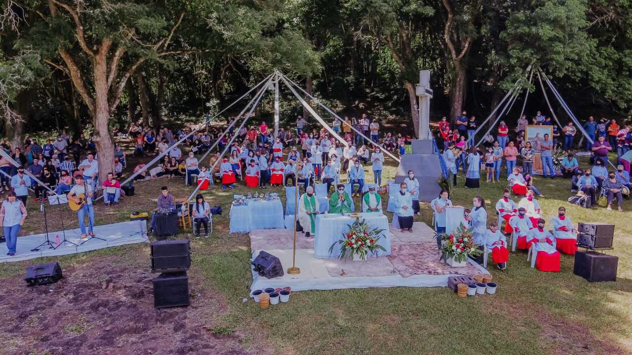 Guaraniaçu - Romaria e Santa Missa de ação de graças na Sepultura Santa